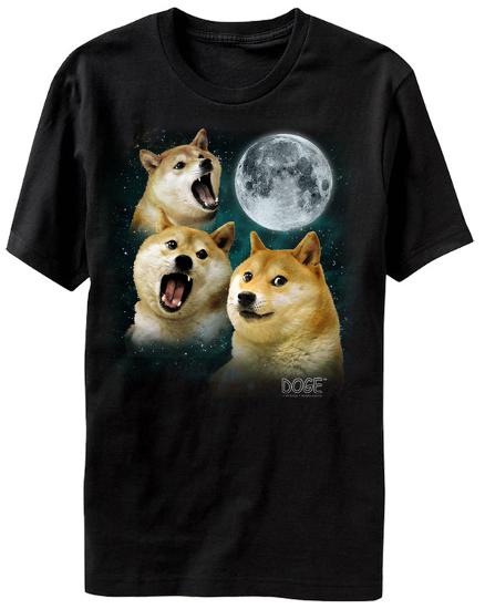 doge three doge moon t shirt at allposters com
