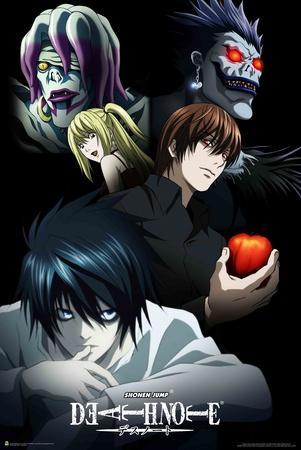 deathnote characters prints at