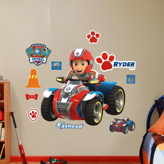 PAW Patrol: Ryder's ATV' Wall Decal | AllPosters.com