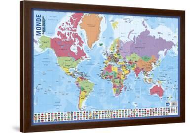 Carte Du Monde Photo Allposters Com Carte Du Monde Photo Allposters Com