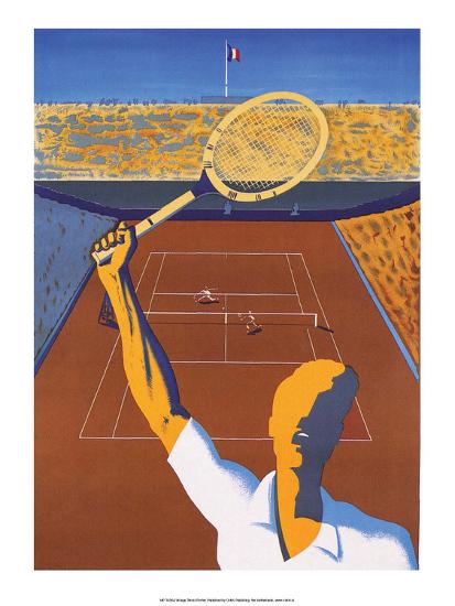 Vintage Tennis Poster' Poster | AllPosters.com