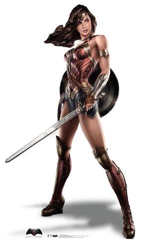 CHOOSE YOUR SIZE Wonder Woman Poster Batman v Superman Gal Gadot Movie FREE P+P
