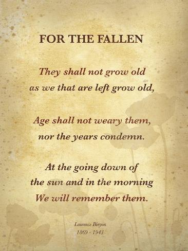 ode of remembrance