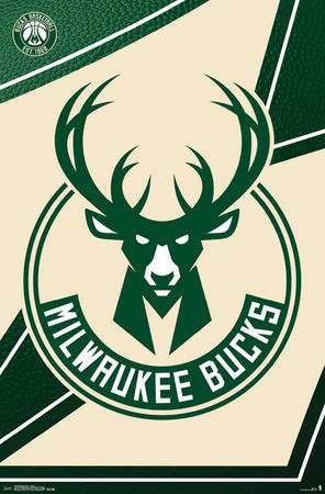 'Milwaukee Bucks- Logo' Posters | AllPosters.com
