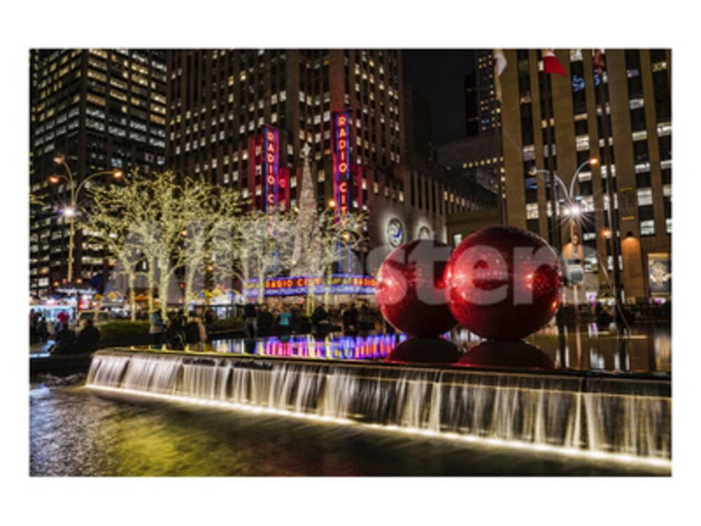 Christmas at radio city music hall new york at christmas 'Christmas Radio City Music Hall' Premium Giclee Print - | AllPosters.com