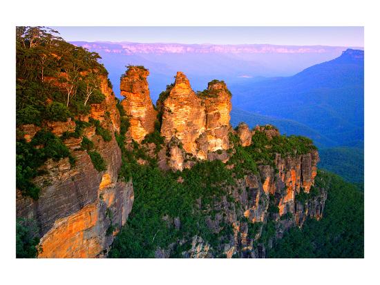 Blue Mountains Nsw Australia Premium Giclee Print at AllPosters.com