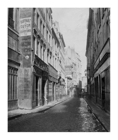 'Paris, 1865 - Rue des Bourdonnais de la rue de Rivoli' Print - Charles ...