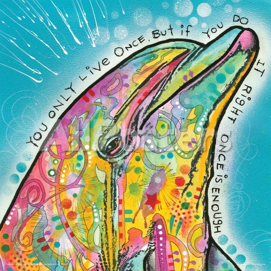 Dean Russo- Dolphin Live Prints by Dean Russo at AllPosters.com