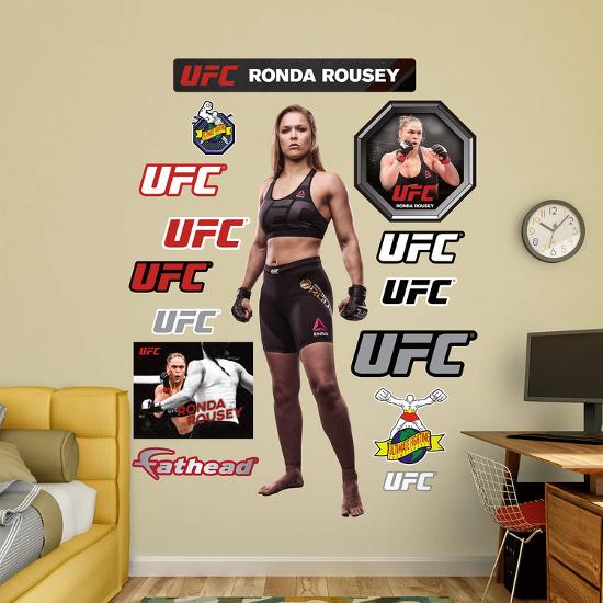 'UFC Ronda Rousey 2015 RealBig' Wall Decal | AllPosters.com