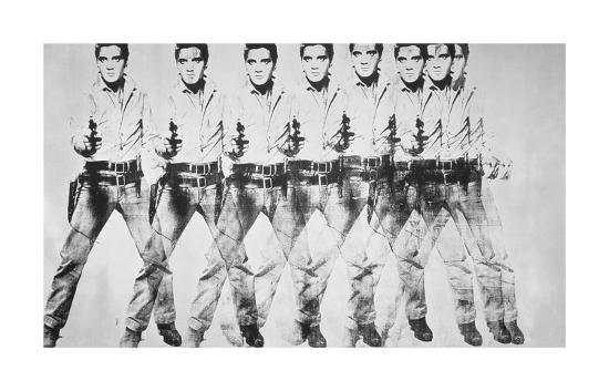 'Eight Elvis, 1963' Giclee Print - Andy Warhol | AllPosters.com