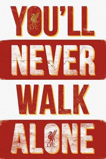 L F C You Ll Never Walk Alone Photo Allposters Com