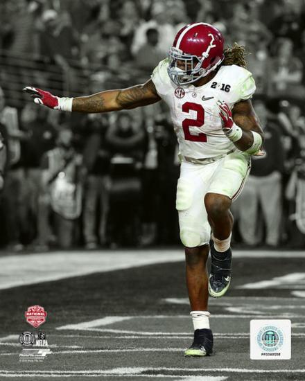 Derrick Henry University Of Alabama Crimson Tide 2015 National Championship Game Touchdown Run Spot