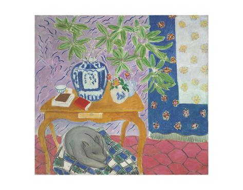 matisse dog painting