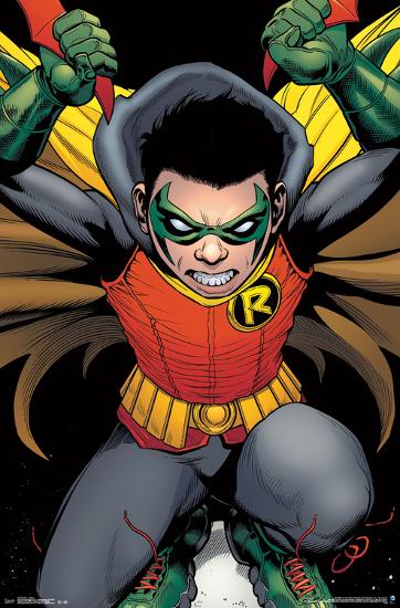 Batman Damian Wayne Robin Posters