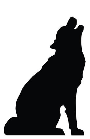 Howling Wolf Silhouette Cardboard Cutouts Allposters Com Howling Wolf Silhouette Cardboard Cutouts Allposters Com