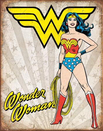wonder woman heroic tin
