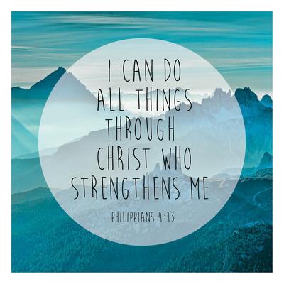 'Philippians 4-13' Poster - Victoria Brown | AllPosters.com