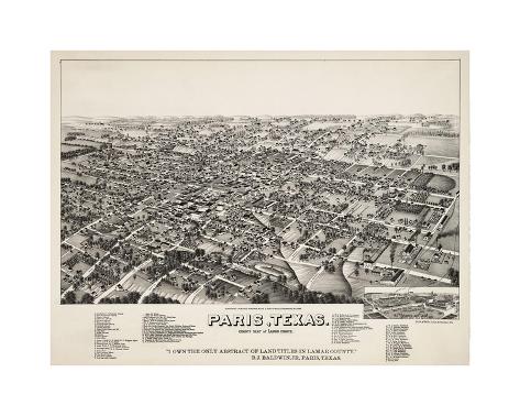 Paris Tx Giclee Print By Bill Cannon At Allposters Com