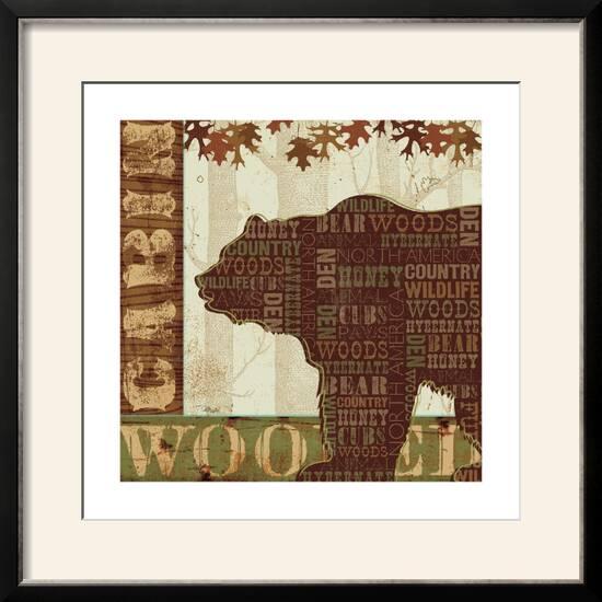 Woodland Words II Framed Photographic Print by Jess Aiken at