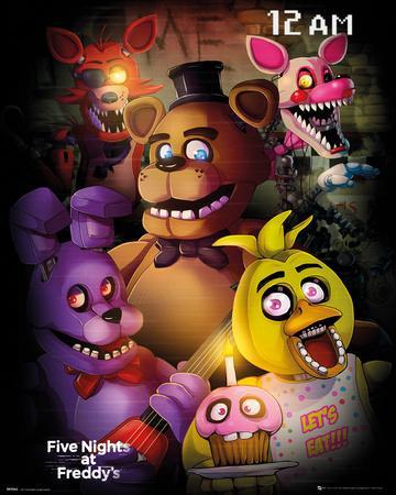 five night at freddy s group posters at allposters com