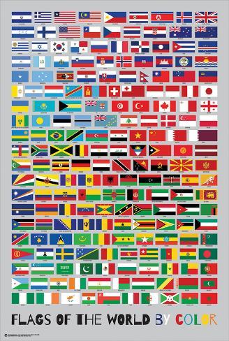 Flags Of The World Chart Printable