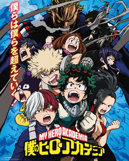  My Hero Academia Season 2 Posters  AllPosters com