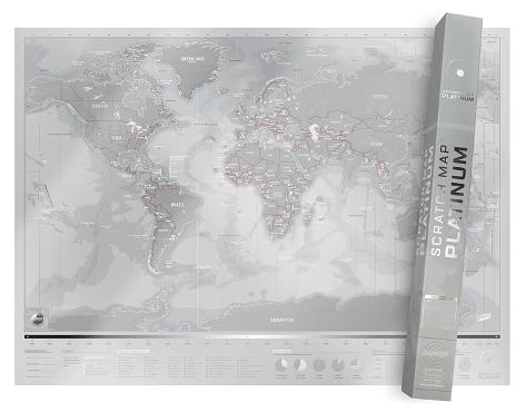 Scratch Map Platinum Edition