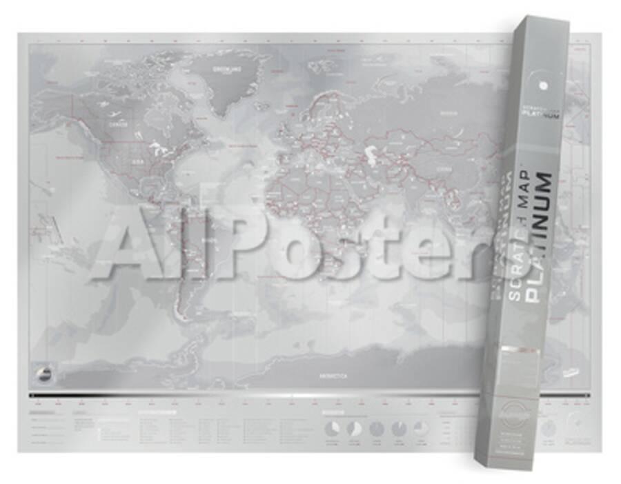 Scratch Map Platinum Edition
