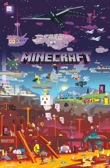 Minecraft World Beyond Prints Allposters Com
