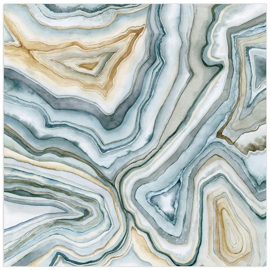 Agate Abstract Ii Free Floating Tempered Glass Wall Art