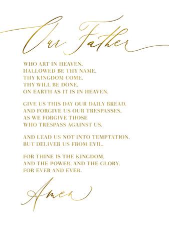 our father prayer giclee print elena david allposterscom
