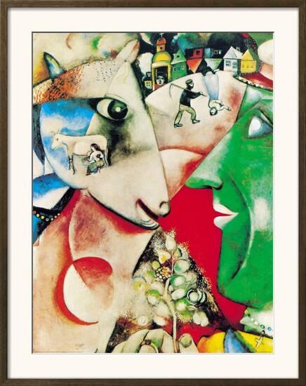 Marc Chagall I And The Village Meaning