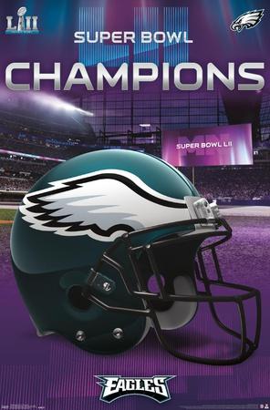 'NFL Philadelphia Eagles - Super Bowl LII - Team Logo' Posters