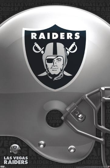 'NFL Las Vegas Raiders – Logo 20' Print | AllPosters.com