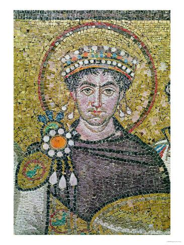 Emperor justinian is best remembered for his picture