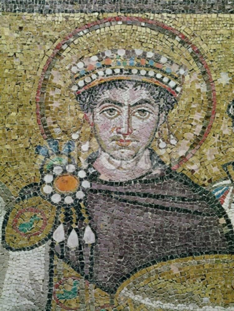 Emperor Justinian I (483-565) circa 547 AD Giclee Print at AllPosters.com
