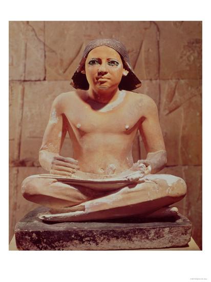 Seated scribe essay picture
