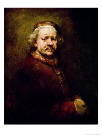Self Portrait in at the Age of 63, 1669