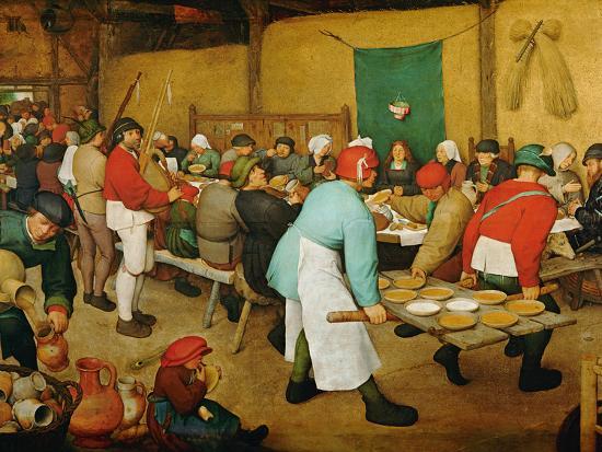 Peasant Wedding Bauernhochzeit 1568 Giclee Print By Pieter Peasant Wedding Bauernhochzeit 1568 Pieter Bruegel The Elder