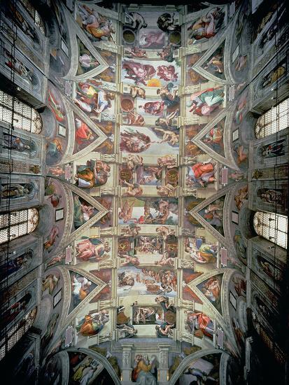 Sistine Chapel Ceiling 1508 12