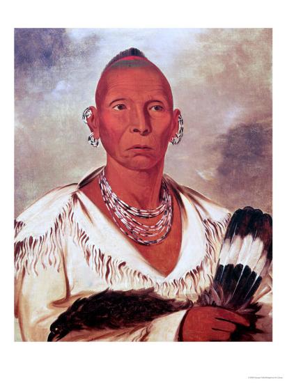 'Portrait of Black Hawk, Indian Chief' Giclee Print ...