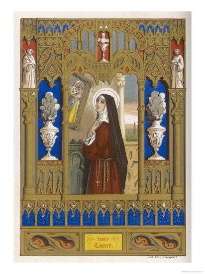 St clare of assisi miracles picture