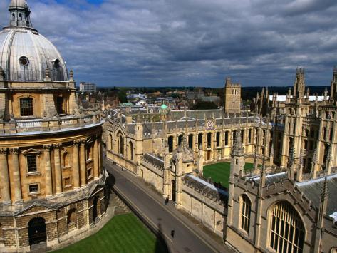 A Few of the Spires and Domes in the Skyline of Oxford Oxford
