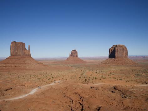 Monument Valley Arizona Utah Border Nature Photography Canvas Print Art Decor