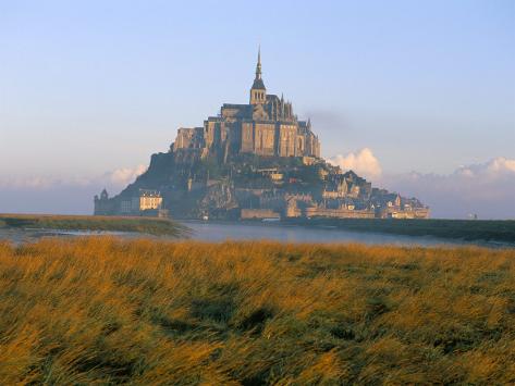 Mont Saint Michel Unesco World Heritage Site Manche Normandy