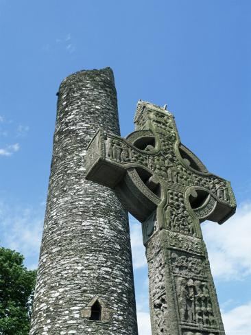 West High Cross and 10th Century Tower, Monasterboice, County Louth