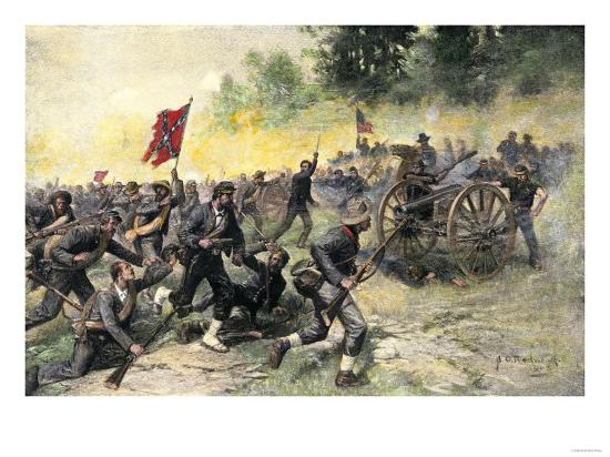 Who won pickett's charge image