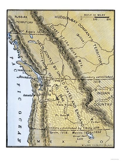 Oregon territory essay picture