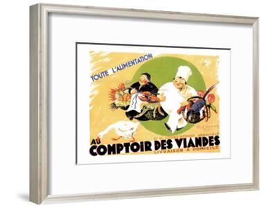Au Comptoir Des Viandes Prints Allposters Com