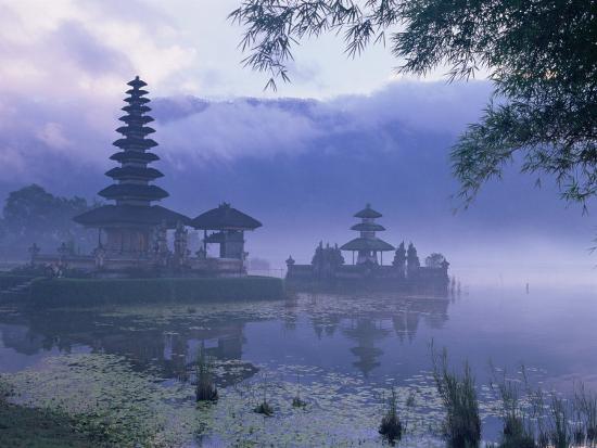 Temple Of Pura Ulun Danu Bratan Bali Indonesia Asia